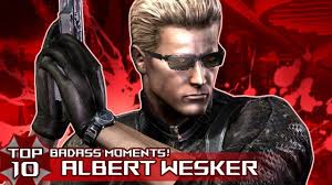 TOP 10 BADASS "ALBERT WESKER" Moments in Resident EviL Series!
