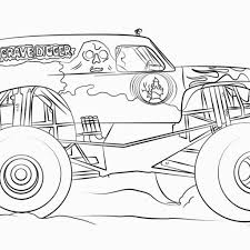 Grave Digger Coloring Pages Gravediggercoloringpages Gravediggercoloringpagestoprint Gravediggermonstertruckcolorin Coloring Pages Sunset Art Drawing Sheet