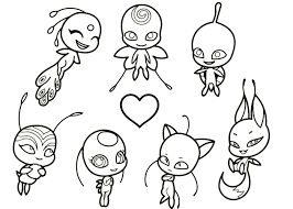 Miraculous ladybug season 2 has been giving us more lore and backstory that season 1 and that is especially highlighted in the. Ladybug And Cat Noir Kwami Coloring Pages The Kwamis It Come With Are Really Sturdy And Don T Pages With Related Products Manko S Top