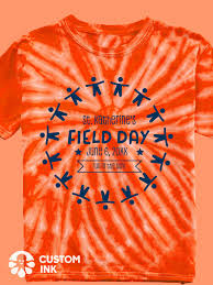 Field Day Shirt Design Idea For Kids Elementary School Diy Tye Dye School Spirit Shirts Designs Elementary School Spirit Shirts School Tshirt Designs