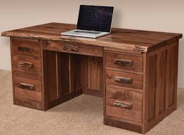 Complete with a matching wanting to liven up our home office or an old desk? Mission Live Edge Solid Wood Amish Desk