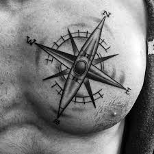 See more ideas about tattoos, compass, cool tattoos. 50 Simple Compass Tattoos For Men Directional Design Ideas