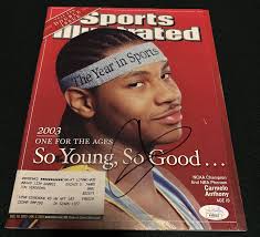 Preços baixos em Carmelo Anthony DENVER NUGGETS Basquete Memorabilia  Esportiva antiga