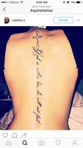 This Pin Was Discovered By C O Tattoos Girly Tattoos Spine Tattoos