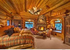 Log cabin bedroom with rustic wood design stock photo picture and. Home Improvement Archives Log Cabin Bedrooms Cozy Log Cabin Log Homes
