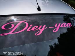 Maybe you would like to learn more about one of these? Sticker Nama Di Kereta Shopee Malaysia