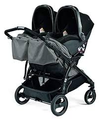 Peg Perego Book For Two Double Car Seat Adapter In 2021 Double Stroller For Twins Baby Strollers Stroller Bag