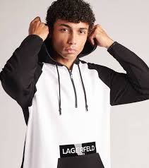 Ss21 collection has just landed! Karl Lagerfeld Long Sleeve Kangaroo Hoodie Black Lm0k3696 Blk Iicf