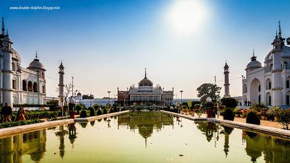 The gilded Chota Imambara, AI generated