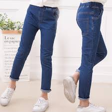 girls casual denim trousers clothes girls bottoms