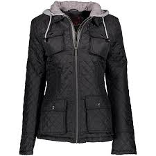 yoki black faux sherpa lined shell jacket 25 liked on