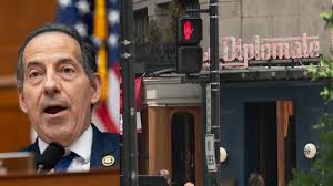 Nancy Pelosi, Bernie Sanders and Jamie Raskin all say they will boycott  these six D.C. restaurants.  https://www.wusa9.com/article/news/politics/raskin-chris-van-hollen-don-beyer-eugene-vindman-chris-van-hollen/65-20dd02b5-6440-4bf9-9da3-f8c29dc8b42e  ...