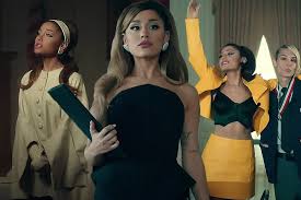 The god is a woman pop star has a history of putting women in charge, so it's not surprising she takes over the oval office in style, thanks to her stylist mimi cuttrell. Ariana Grande Channels Jackie Kennedy In New Positions Music Video
