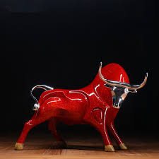 Maybe you would like to learn more about one of these? Large Size Elegant Cattle Aesthetic Red Bull Resin Ornaments Home Office Desktop Decoration Minimalist Best Gift Free Shipping Figurines Miniatures Aliexpress