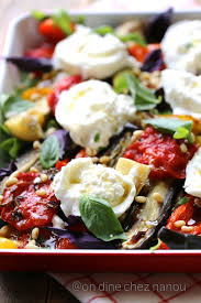 Legumes D Ete Au Four A La Burrata Recettes De Cuisine Recette Legume Legumes D Ete Au Four