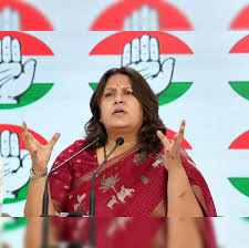 सुप्रिया श्रीनेत: कंगना रनौत विवाद के बीच कांग्रेस ने श्रीनेत को लोकसभा  चुनाव के लिए महाराजगंज सीट से हटा दिया - द इकोनॉमिक टाइम्स