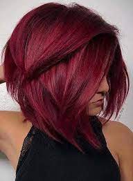 Fantastic Shades Of Burgundy Hair Colors For Short Hair Looks For Every Woman To Show Off In Current Year Ever Hair Styles Burgundy Hair Dye Hair Color Shades
