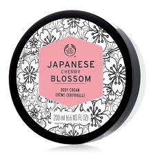 japanese cherry blossom body cream moisturizer