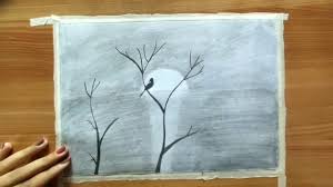 How to draw a sunset will be discussed in detail in this article in 3 versions. Pencil Drawing Sunset Scenery Sk H Novocom Top