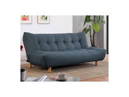 Canape Clic Clac 3 Places En Tissu Vincent Bleu Canape Clic Clac Canape Canape Convertible