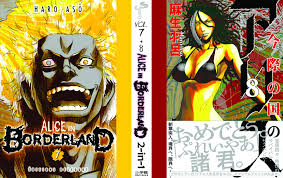 It was serialized in shogakukan's shōnen sunday s magazine from november 2010 to march 2015, and later moved to weekly shōnen sunday in april 2015 and finished in march 2016. Alice In Borderland Volume 7 8 Manga Covers Borderlands Alice