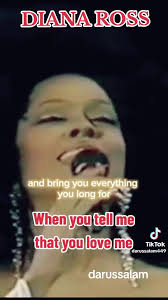 When You Tell Me That You Love Me