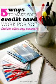 Likewise, using credit cards irresponsibly can lead to a world of hurt. 5 Ways To Make Your Credit Card Work For You Showit Blog