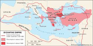 byzantine empire history geography maps facts