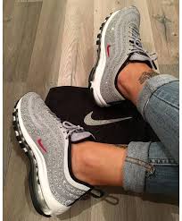 Air Max 97 Black And Gold Mens Nike Air Max 97 Silver Bullet Swarovski Crystal Trainers Sale Uk Nike Air Max Air Max 97 Air Max