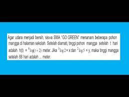Nilai dari 2log 4 + 2log 12 2log 6 =. Menyelesaikan Soal Cerita Logaritma Youtube