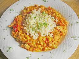 putengeschnetzeltes mit ebly in ajvar sauce ein leckeres rezept aus der kategorie geflugel bewertungen 26 durc rezepte putengeschnetzeltes geschnetzeltes