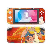 pokemon nintendo switch lite skin charizard nintendo switch lite decal decal skin sticker ninten nintendo switch system nintendo switch pokemon