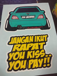 Check spelling or type a new query. Sticker Kereta Tampal Luar Brader Bob Online Sticker Facebook