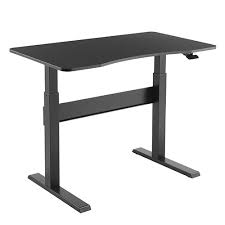 It has a remote attached to the table top which allows user to decrease or increase the height of the table. Height Adjustable Desk India Sit To Stand Desk Adjustable Height Tables