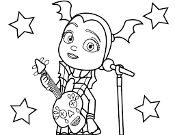 Posted in disney characters coloring pages you have read this article disney characters with the title disney characters coloring pages. Free Coloring Pages Of Vampirina Playing Music And Singing For Adults To Printable Disney Junior Vampirina Pictures Ecolorings Info