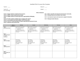 lesson plan template