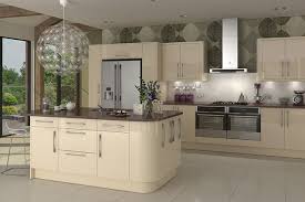livorna gloss cream kitchen gloss