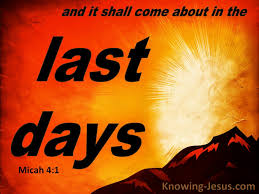 1 the word of the lord that came to micah the morashtite in the days of jotham, ahaz, and hezekiah, the kings of judah, which he prophesied concerning samaria and jerusalem. What Does Micah 4 1 Mean