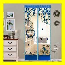 Lewatkan beberapa tirai melalui pemegang magnet untuk tirai. Jual Tirai Magnet Anti Nyamuk Motif Karakter Gorden Kelambu Pintu Jendela Di Lapak Talahome Bukalapak