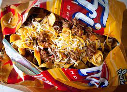 Frito Pie Recipe With 1 Hour Texas Chili Steamy Kitchen Recipes Giveaways Recipe Frito Pie Recipe Frito Pie Texas Chili