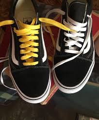 It is a very simple lacing method and yet will improve your appearance if done properly. Opinion On The Yellow Laces Vans