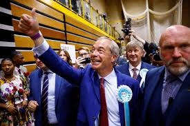 Nigel Farage wins seat in UK parliament | Reuters