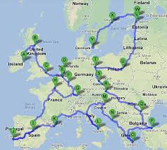 Backpack Europe In 3 Months Not Quite My Plan But Can Definitely Learn From The Budgeting And The Rou Backpacking Europe Backpacking Travel Backpacking Map