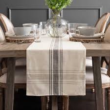 Get to know the features and pros and cons of each to help you decide how best to revamp your table. Charcoal Stripe Farmhouse Table Runner Kirklands