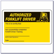 Forklift operator training study guide. Forklift Safety Training Certificate Template Vincegray2014