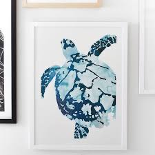 5 out of 5 stars. Tropical Sea Turtle Framed Art By Minted Wall Prints Pottery Barn Teen