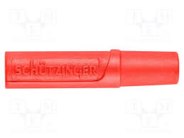 KU 02 L NI / RT SCHÜTZINGER - Laboratory connector: 2mm banana | socket;  10A; 33VAC; 70VDC; red; KU02LNI-RT | Transfer Multisort Elektronik Denmark