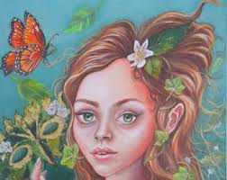 Limited Edition Giclee Print Titled "the Other World" by Amanda Clark