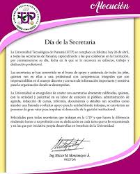 En febrero de 2009 se inició la emisión en panamá a través de la cadena telemetro, a las 8 p. Utp De Veraguas On Twitter Feliz Dia De La Secretaria