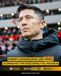 🇵🇱 Il-coach il-ġdid tal-Polonja Jan Urban ikkonferma li l-attakkant  Robert Lewandowski jrid jerġa' jilgħab mat-tim nazzjonali. Kompli aqra👇  https://tvmnews.mt/sport/robert-lewandowski-jrid-jerga-jilghab-mat-tim-nazzjonali-tal-polonja/